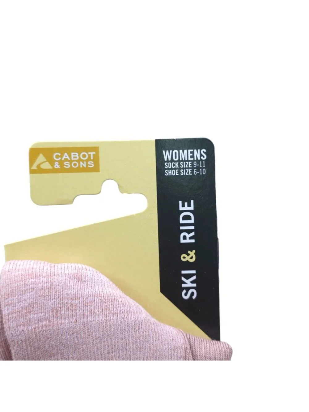 Cabot & Sons Womens Ski & Ride Merino Wool Socks One Size Made In USA